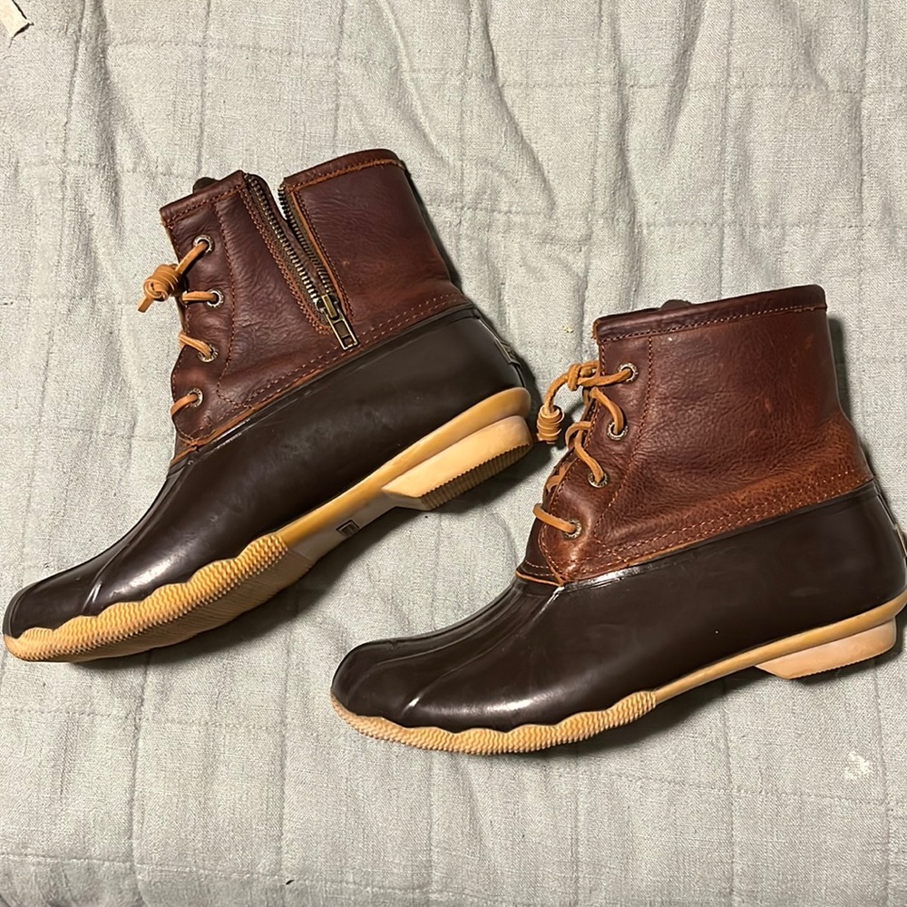 Sperry saltwater duck boots